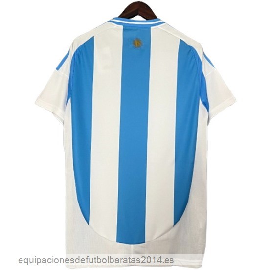 Nuevo Tailandia 1ª Camiseta Argentina 2024 Azul Blanco Baratas